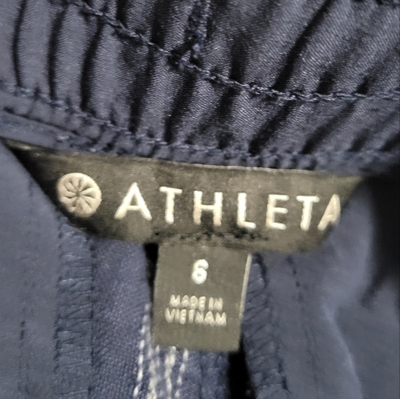 Athleta high rise wide leg pants with pockets size 6 - Picture 2 of 9